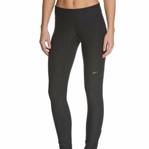 NIKE Women’s‎ STAY WARM Running Leggings Tights Yoga Zippered Hiking Stretch S